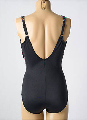 Maillot de bain 1 pièce imprimé fantaisie haut soutien-gorge moulé noir MIRACLESUIT femme