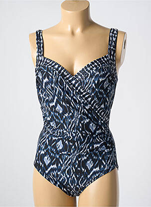Maillot de bain 1 pièce imprimé fantaisie haut soutien-gorge emboitant bleu MIRACLESUIT femme