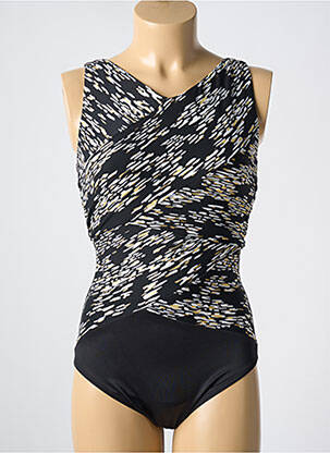 Maillot de bain 1 pièce haut soutien-gorge emboitant haut soutien-gorge emboitant noir MIRACLESUIT femme