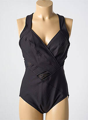Maillot de bain 1 pièce haut soutien-gorge emboitant haut soutien-gorge emboitant noir MIRACLESUIT femme