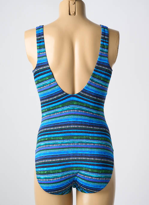 Maillot de bain 1 pièce bleu MIRACLESUIT pour femme