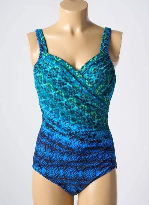 Maillot de bain 1 pièce bleu MIRACLESUIT pour femme