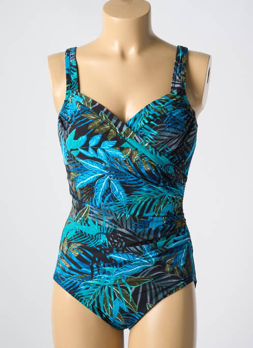 Maillot de bain 1 pièce bleu MIRACLESUIT pour femme