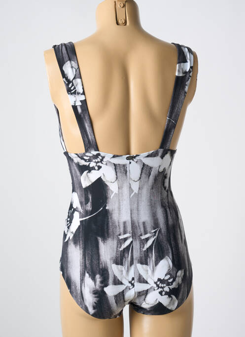 Maillot de bain 1 pièce gris AMORESSA pour femme