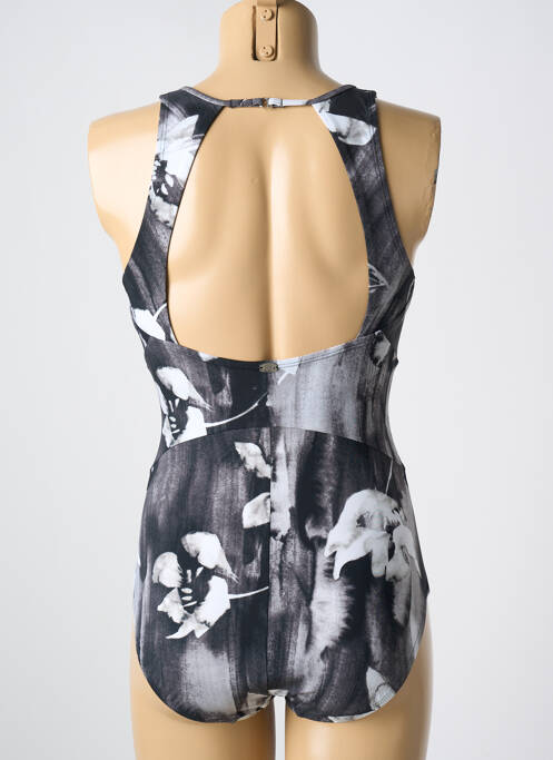 Maillot de bain 1 pièce gris AMORESSA pour femme