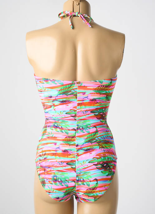 Maillot de bain 1 pièce rose PHAX pour femme