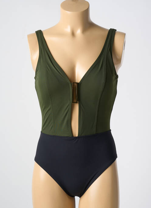 Maillot de bain 1 pièce vert AMORESSA pour femme