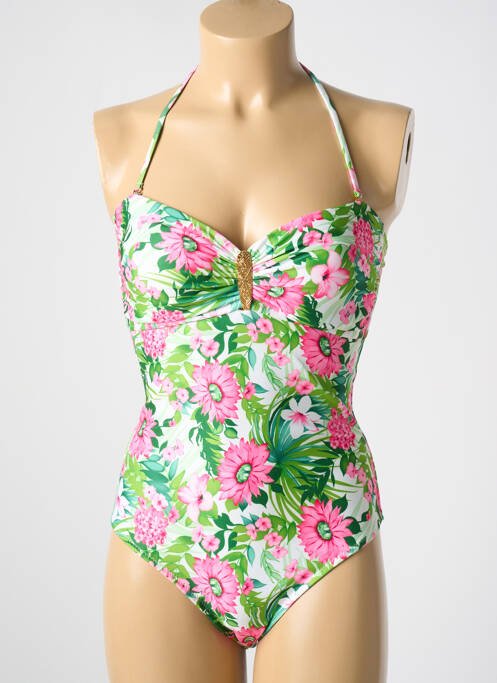 Maillot de bain 1 pièce vert PHAX pour femme