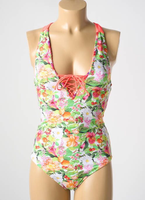 Maillot de bain 1 pièce vert PHAX pour femme