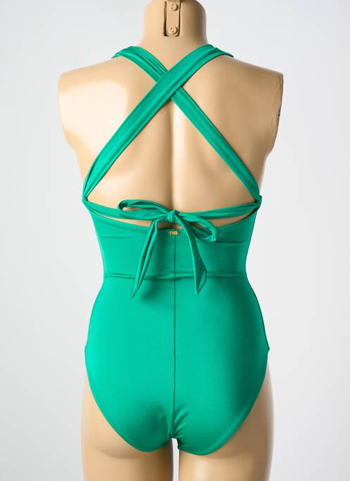 Maillot de bain 1 pièce vert PHAX pour femme