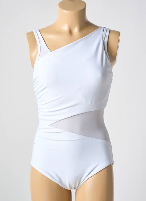 Maillot de bain 1 pièce haut soutien-gorge emboitant haut soutien-gorge emboitant blanc MIRACLESUIT femme