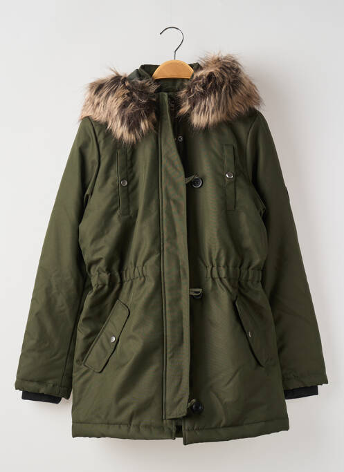 Parka vert KIDS ONLY pour fille