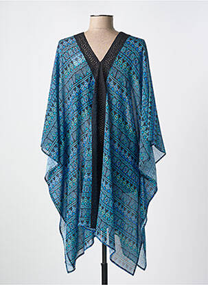 Robe de plage manches courtes bleu MIRACLESUIT femme