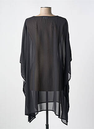 Robe de plage manches courtes noir MIRACLESUIT femme