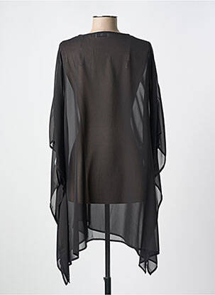 Robe de plage manches courtes noir MIRACLESUIT femme