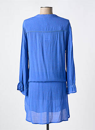 Robe de plage coupe cintrée bleu CYELL femme