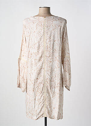 Robe de plage col v beige PILYQ femme
