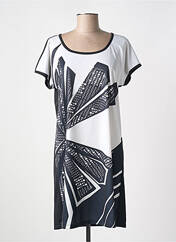 Robe courte noir MIRADONNA pour femme seconde vue