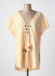 Tunique manches courtes jaune MILONGA pour femme seconde vue