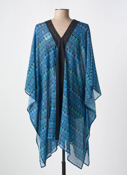 Robe de plage manches courtes bleu MIRACLESUIT femme