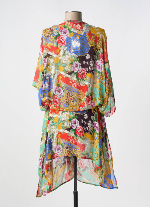 Veste kimono légère et transparente rouge CYELL femme