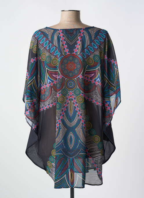 Tunique manches courtes légère et transparente noir MIRACLESUIT femme