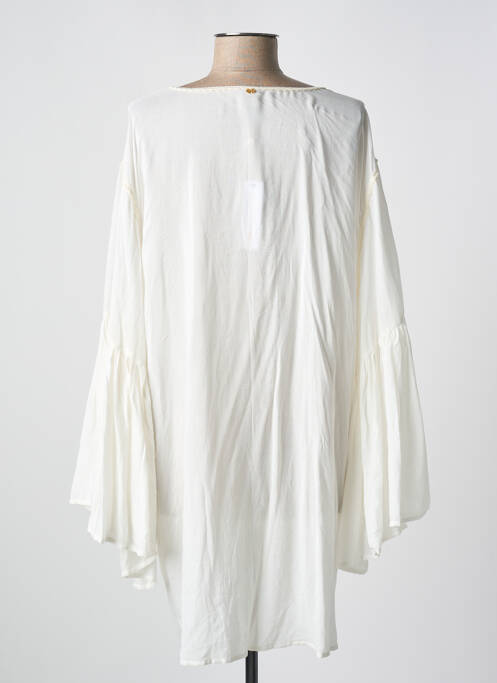 Gilet manches longues blanc PILYQ pour femme