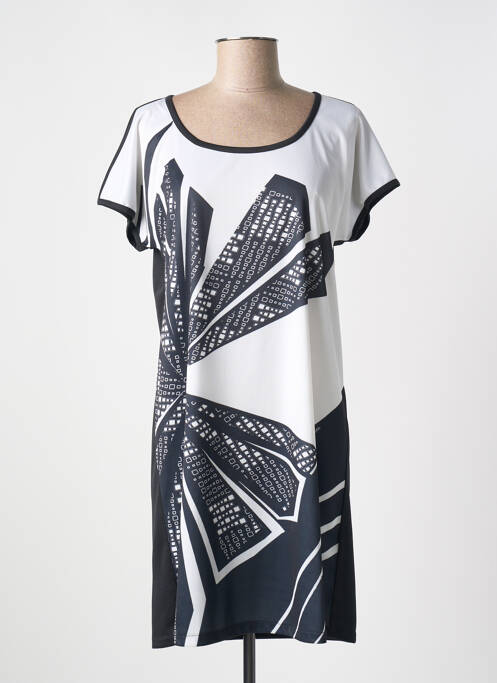 Robe courte noir MIRADONNA pour femme