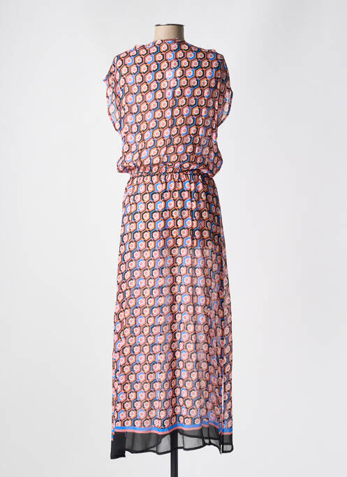 Robe de plage orange CYELL pour femme