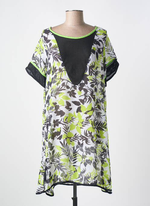 Robe de plage vert MIRADONNA pour femme