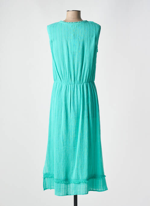 Robe mi-longue bleu CYELL pour femme