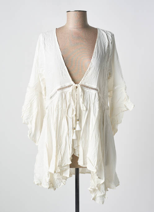 Tunique manches longues blanc MILONGA pour femme