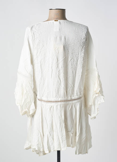 Tunique manches longues blanc MILONGA pour femme