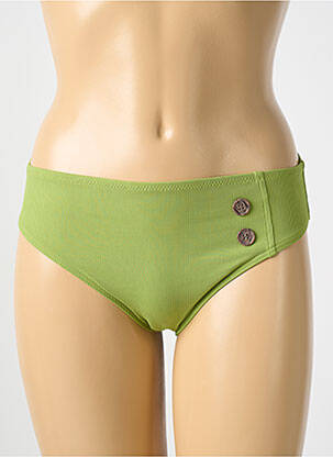 Bas de maillot de bain culotte culotte vert CYELL femme