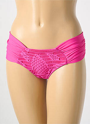 Bas de maillot de bain culotte culotte rose LULI FAMA femme