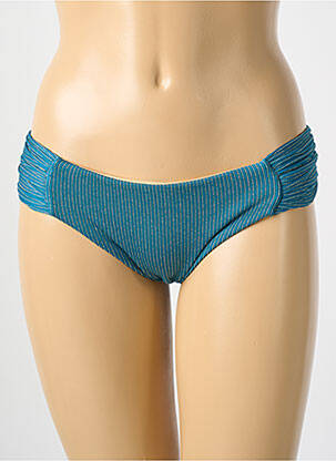 Bas de maillot de bain imprimé fantaisie bleu LULI FAMA femme