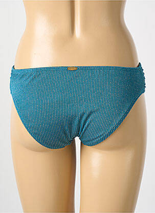 Bas de maillot de bain imprimé fantaisie bleu LULI FAMA femme