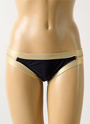 Bas de maillot de bain culotte culotte noir LULI FAMA femme