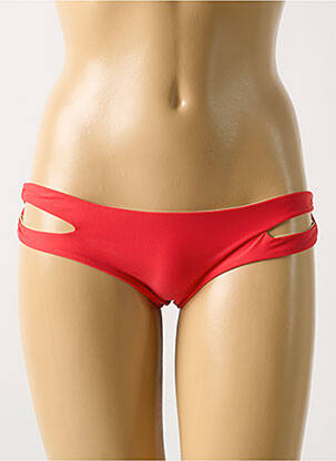 Bas de maillot de bain culotte culotte rouge LULI FAMA femme