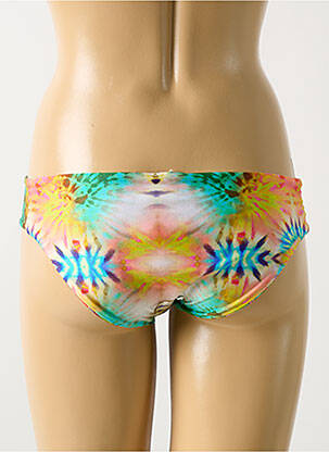 Bas de maillot de bain imprimé fantaisie culotte bleu LULI FAMA femme