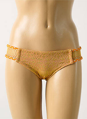 Bas de maillot de bain culotte culotte orange LULI FAMA femme
