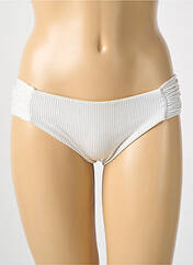Bas de maillot de bain blanc LULI FAMA pour femme seconde vue