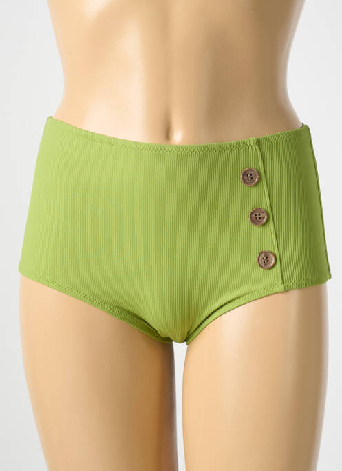 Bas de maillot de bain shorty shorty vert CYELL femme