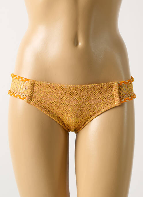 Bas de maillot de bain culotte culotte orange LULI FAMA femme
