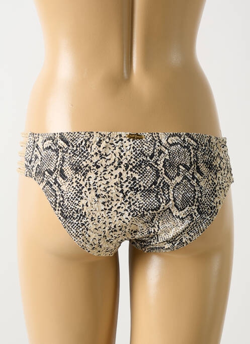 Bas de maillot de bain beige LULI FAMA pour femme