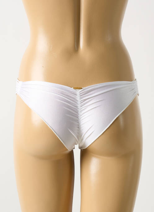 Bas de maillot de bain blanc LULI FAMA pour femme