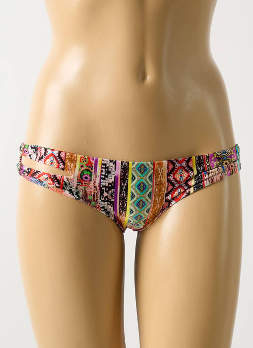 Bas de maillot de bain orange LULI FAMA pour femme