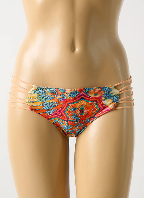 Bas de maillot de bain orange LULI FAMA pour femme