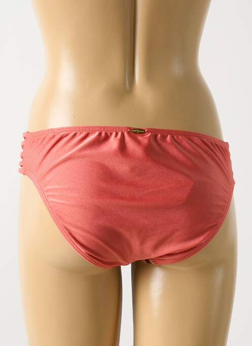 Bas de maillot de bain orange LULI FAMA pour femme