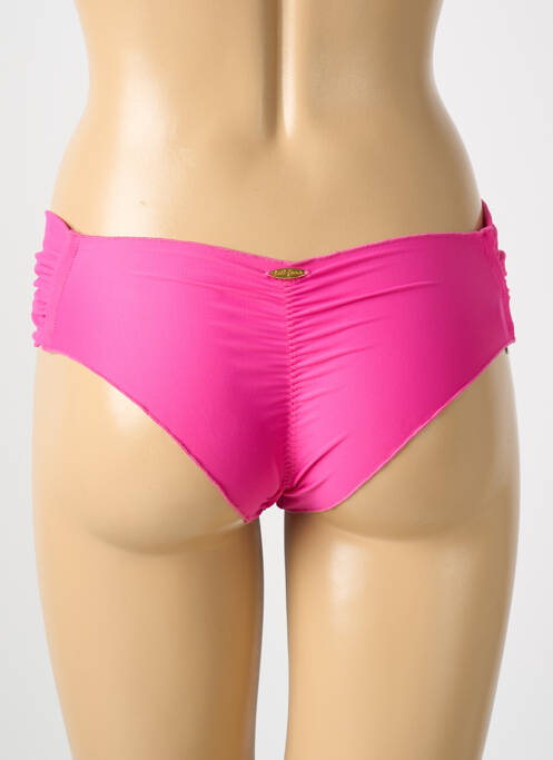 Bas de maillot de bain rose LULI FAMA pour femme